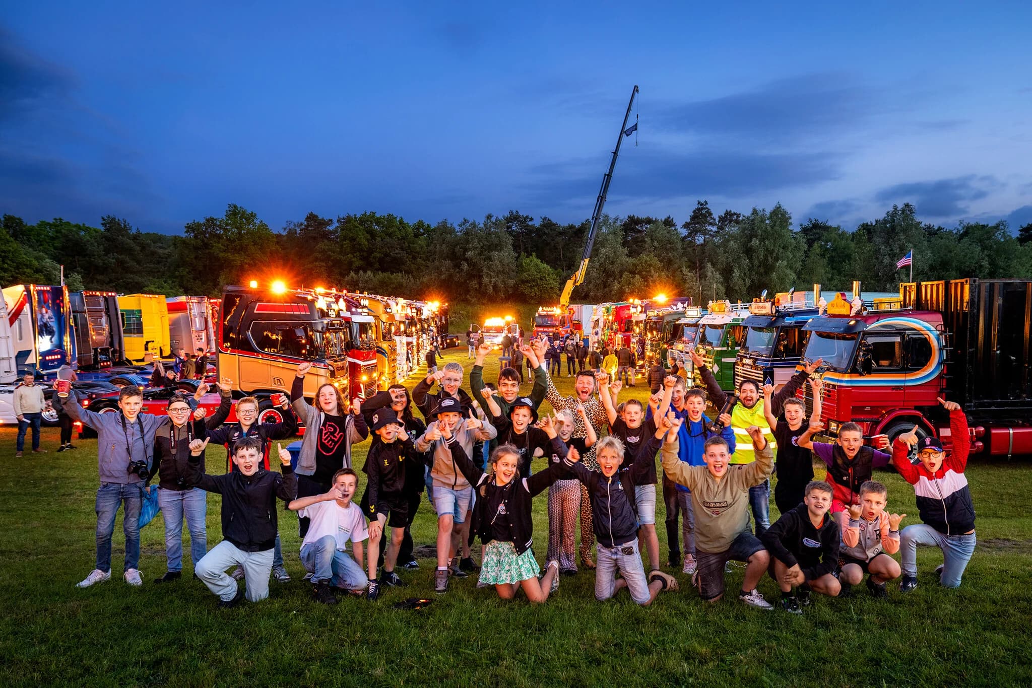 SuperDIK 2024 - Groepsfoto van bezoekers